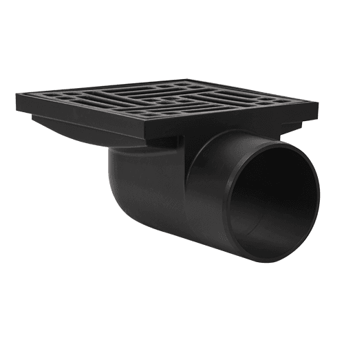 EMBUDO HORIZONTAL 110 REJA PLASTICA 20 X 20